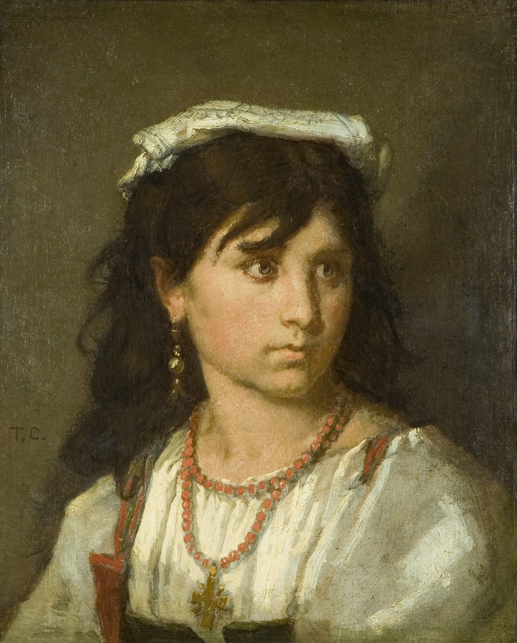 Ung italiensk pige af Thomas Couture