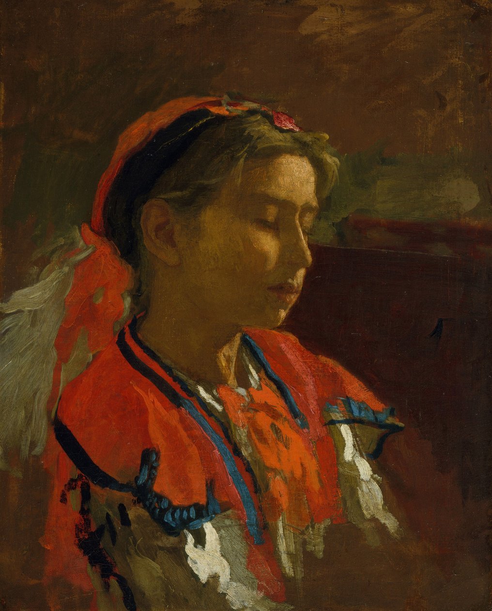 Carmelita Requena af Thomas Cowperthwait Eakins
