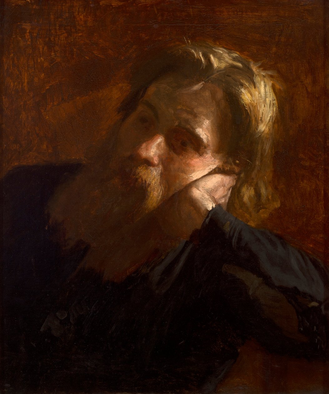 Franklin Schenck (olie på lærred) af Thomas Cowperthwait Eakins