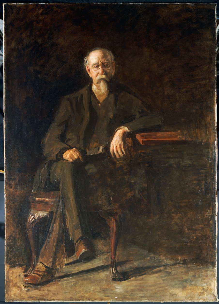 Portræt af Dr. William Thompson, ca. 1907 af Thomas Cowperthwait Eakins