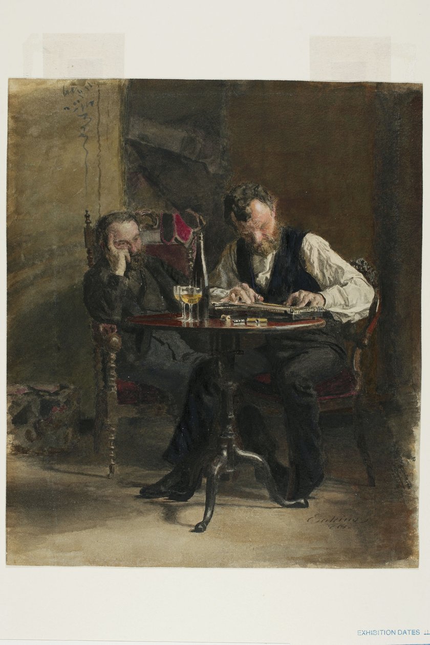 Zitherspilleren af Thomas Cowperthwait Eakins