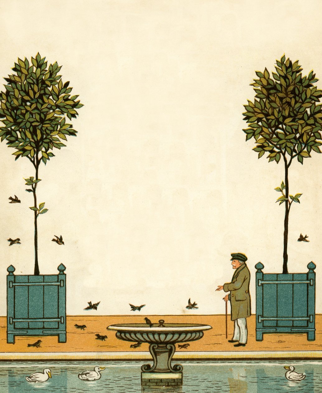 I Tuilerierne - les jardins af Thomas Crane