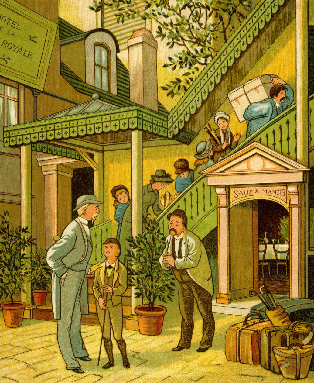 Victorianske ferier - hotel ved Caen af Thomas Crane