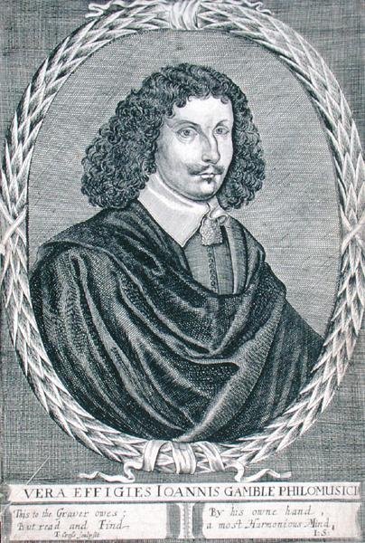 John Gamble (ca. 1630-87) (gravering) af Thomas Cross