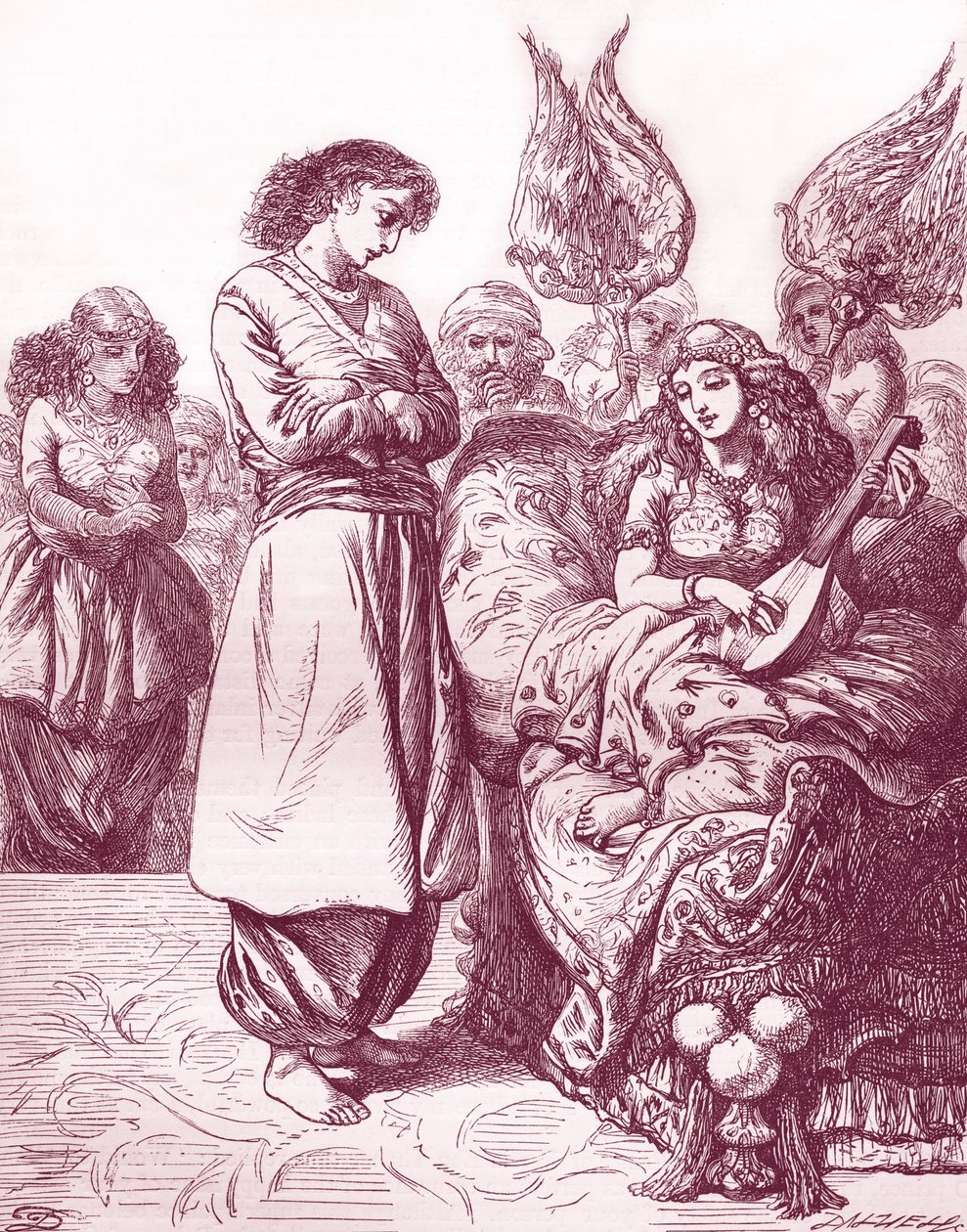 Arabian Nights Tale - af Thomas Dalziel