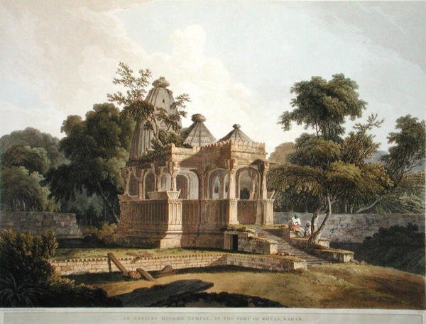 Ancient Hindoo Temple in Fort of Rotas, Bahar, plade 12 fra 