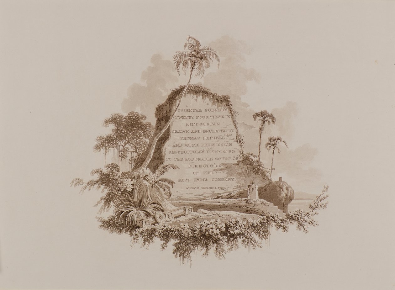 Frontispice af Thomas Daniell