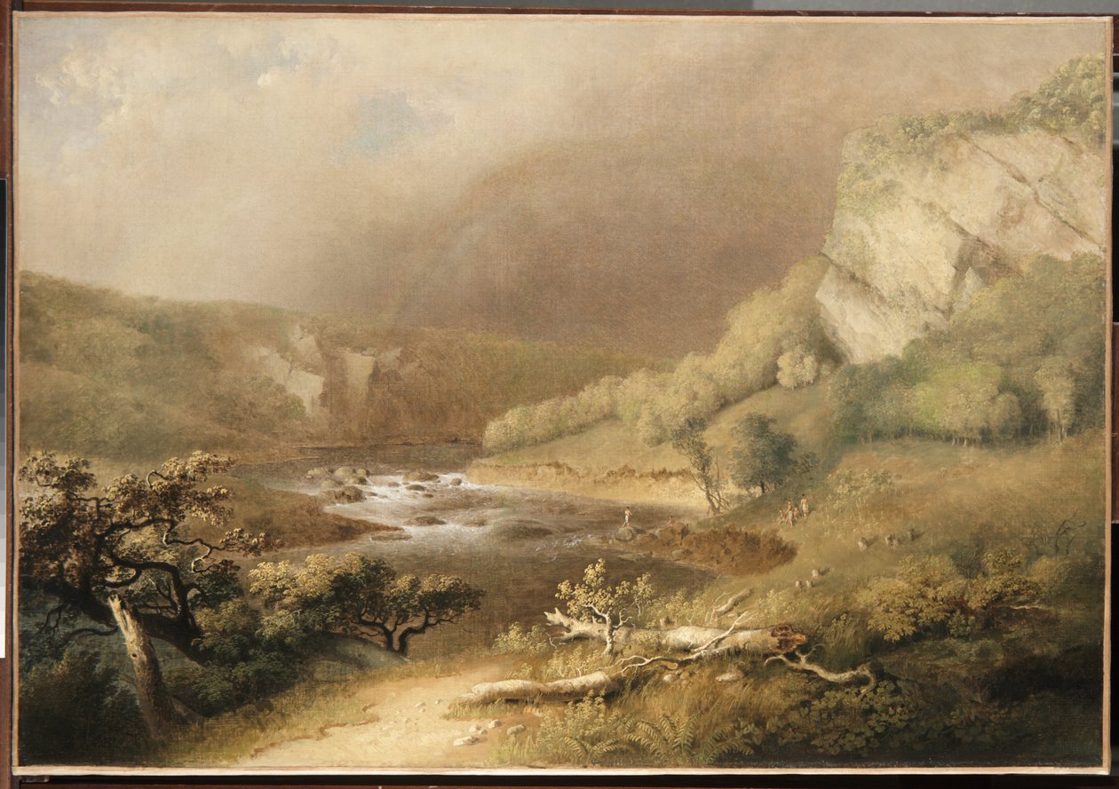 River Rapids, 1825 af Thomas Doughty