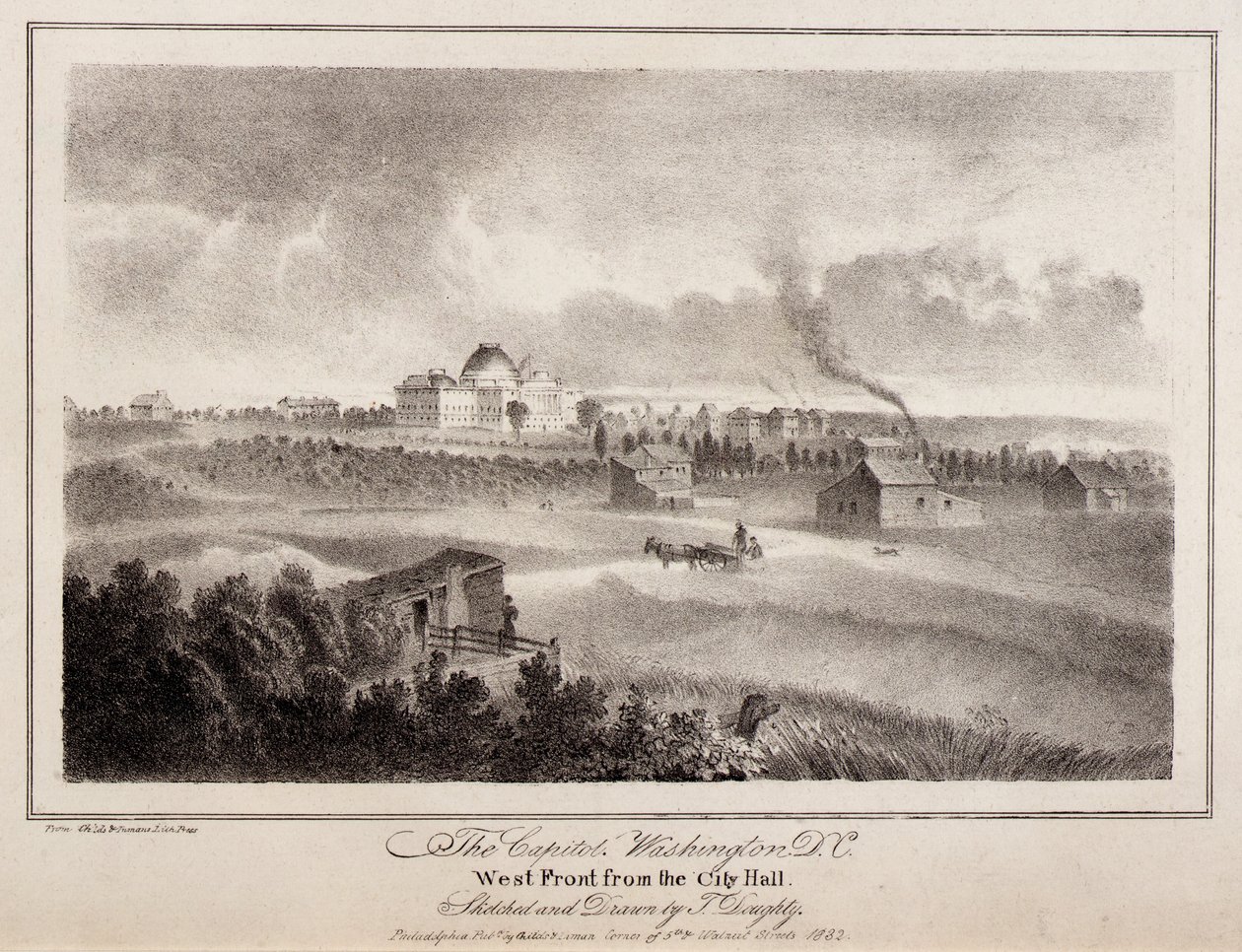 Capitol. Washington, D.C. af Thomas Doughty