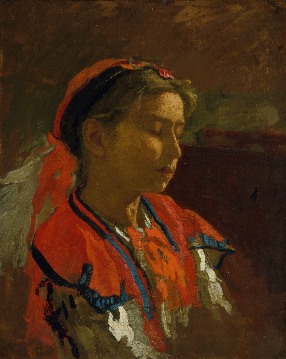 Carmelita Requena, 1869. af Thomas Eakins