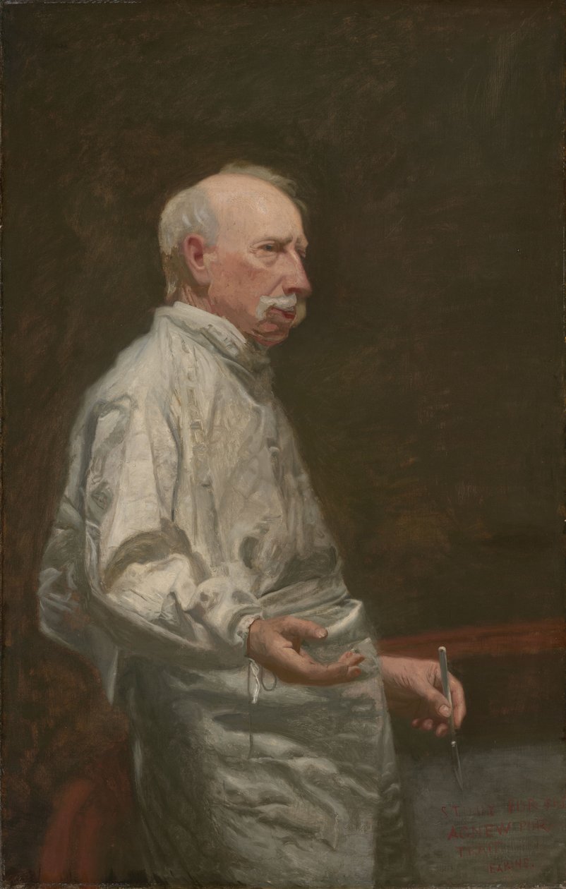 Dr. Agnew (Dr. D. Hayes Agnew) (1818-1892) af Thomas Eakins