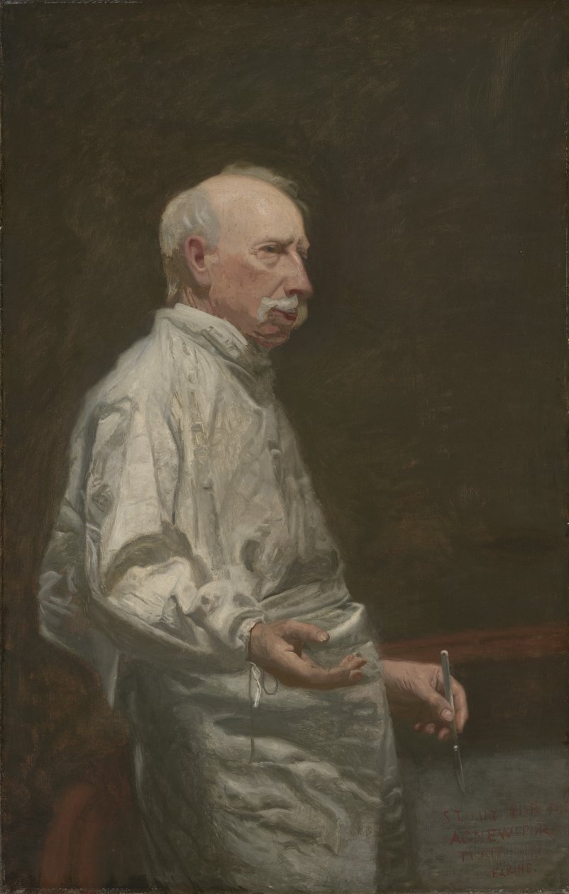 Dr. Agnew, ca. 1889 af Thomas Eakins