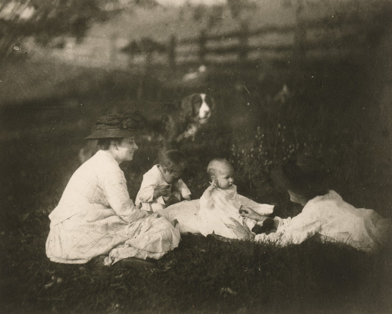 [Frances, Artie og Tom Crowell samt Susan Macdowell i Avondale, PA.] af Thomas Eakins