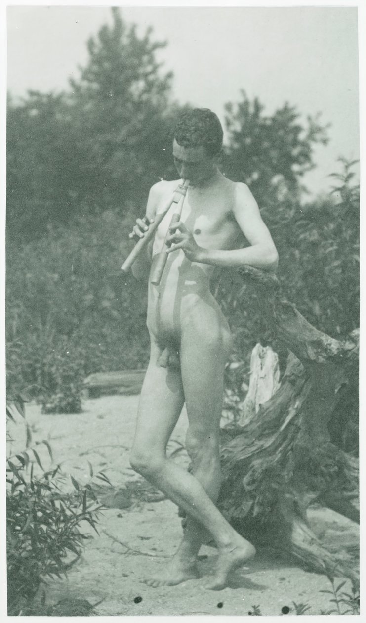 J. Laurie Wallace Study for Arcadia, ca. 1883. af Thomas Eakins