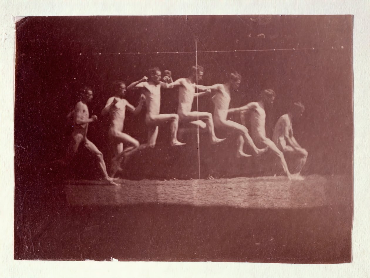 Marey Wheel-fotografier af George Reynolds, 1884. af Thomas Eakins