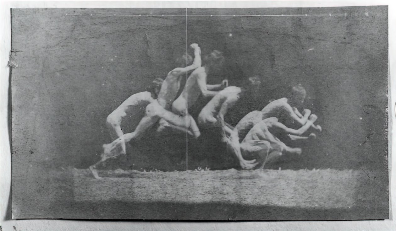 Marey Wheel-fotografier af George Reynolds, 1884. af Thomas Eakins