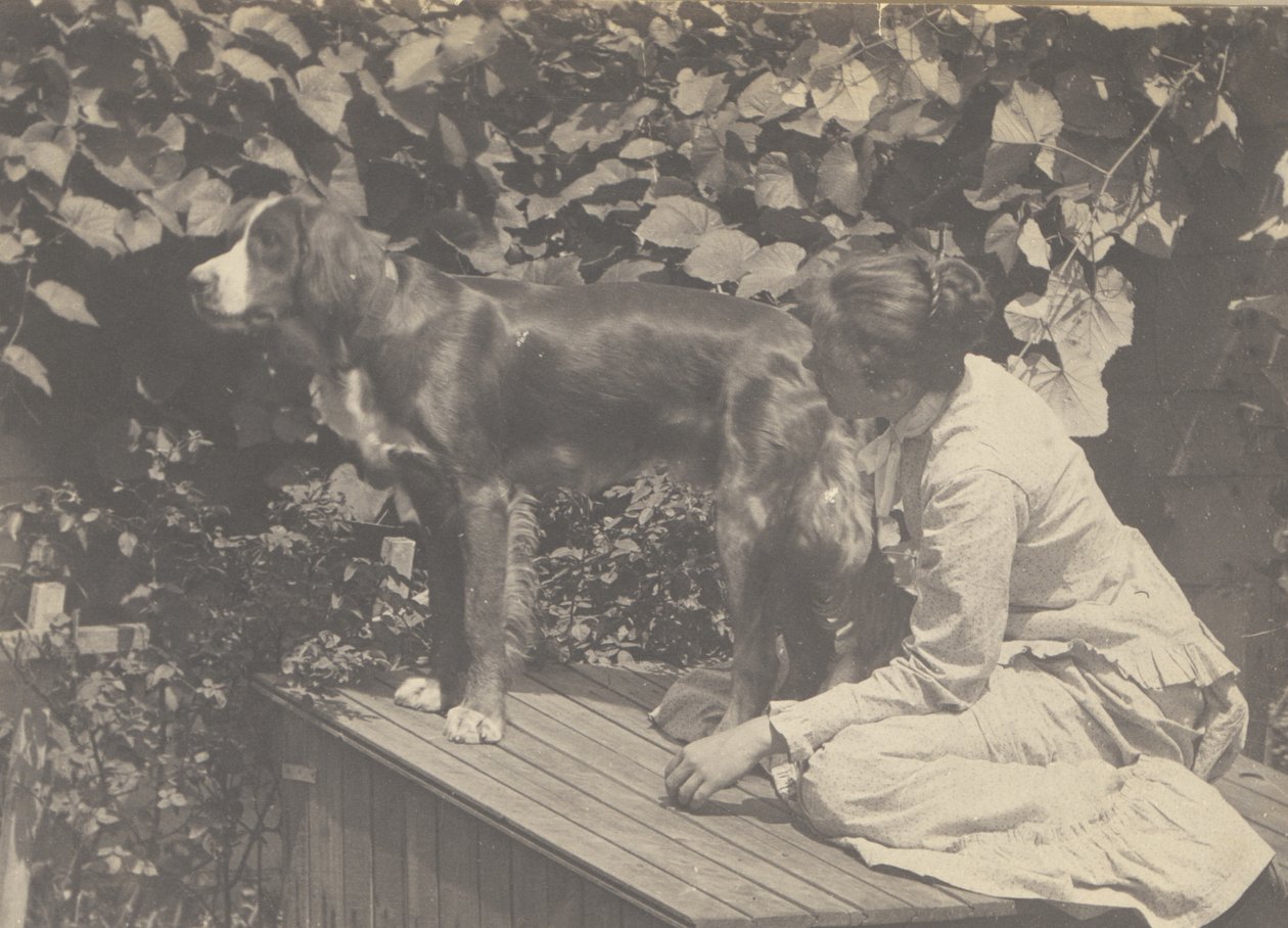 [Margaret Eakins og Harry] af Thomas Eakins