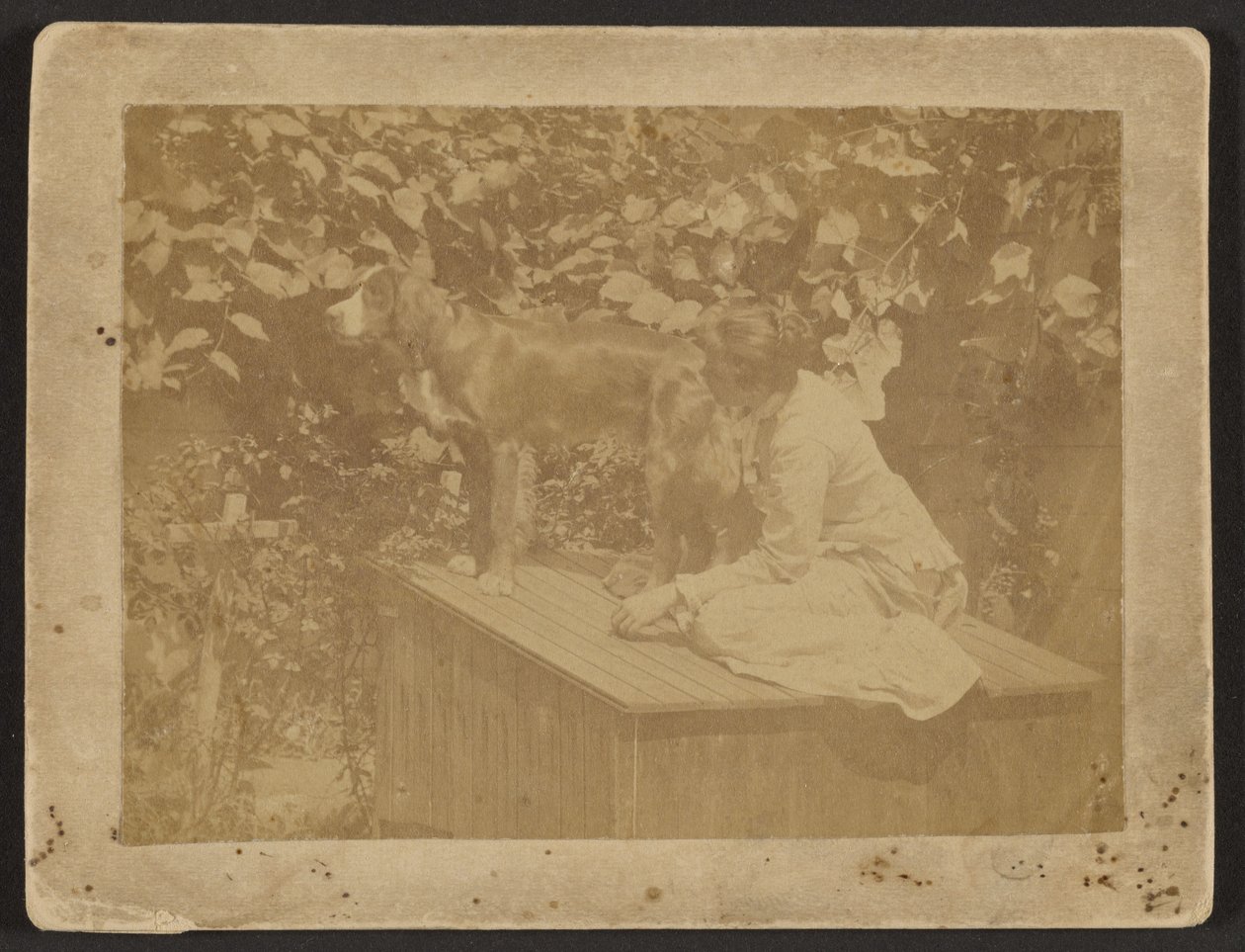 [Margaret Eakins og Harry] af Thomas Eakins