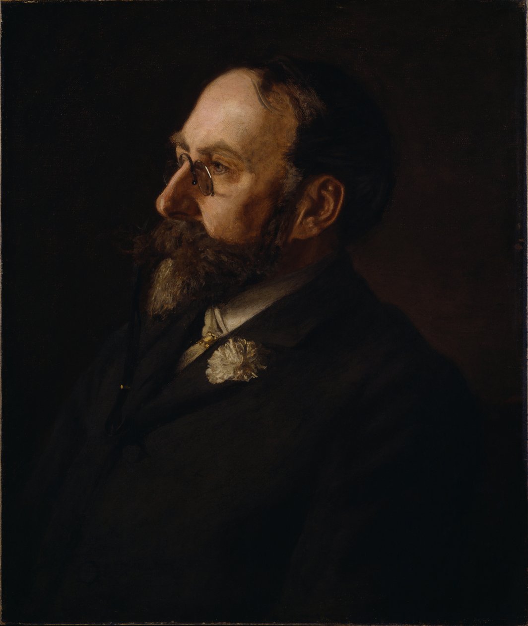 Portræt af William Merritt Chase af Thomas Eakins