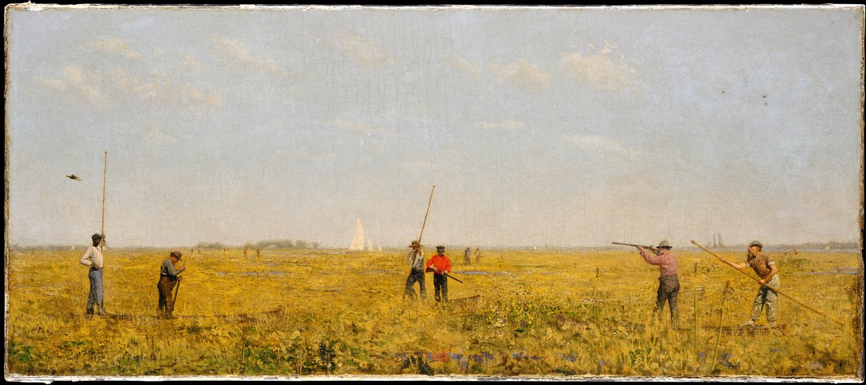 Indsats for jernbanetransport af Thomas Eakins