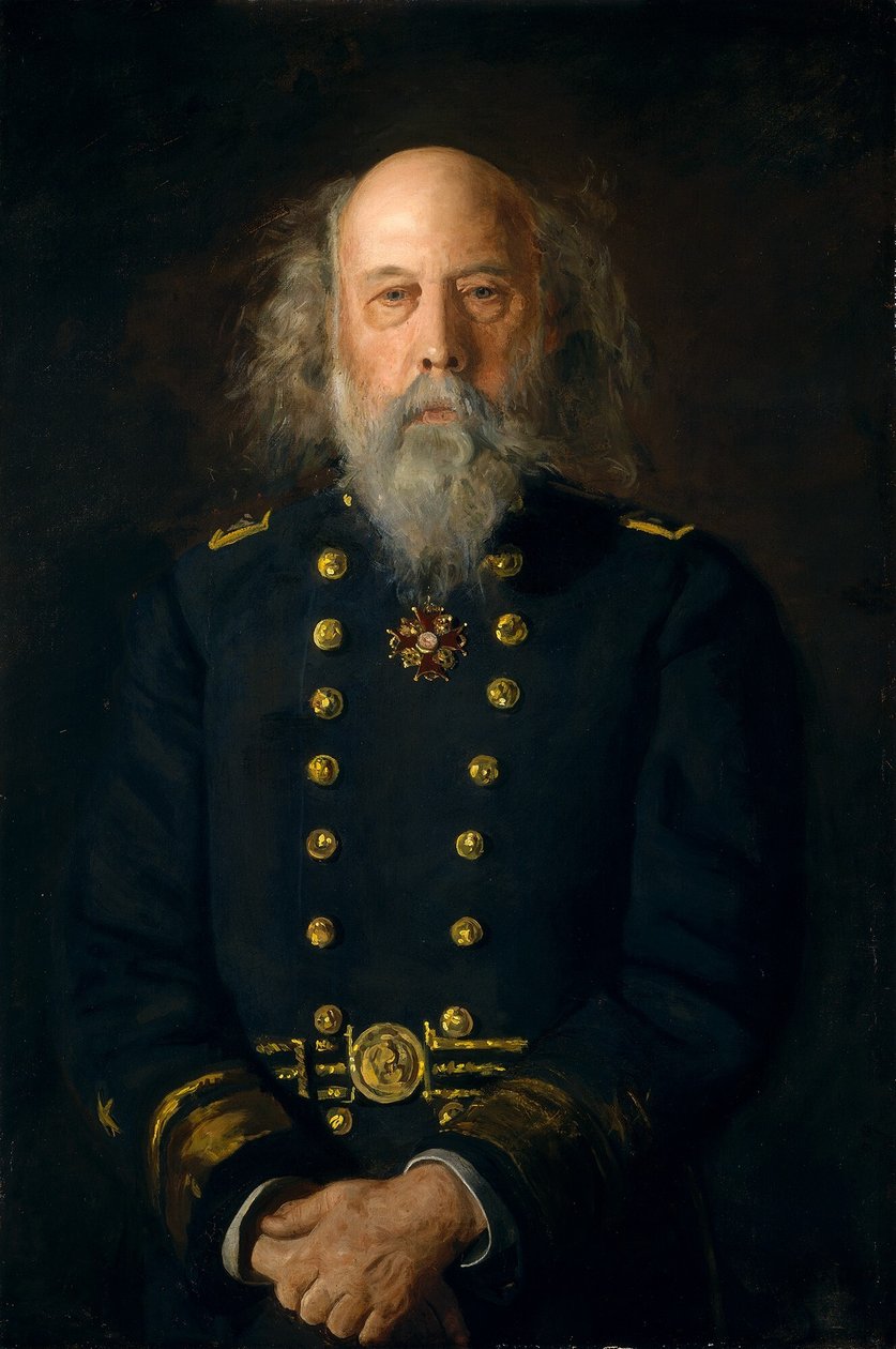 Kontreadmiral George W. Melville af Thomas Eakins