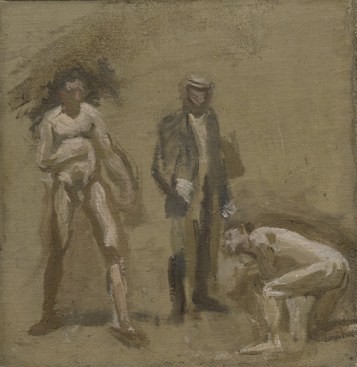 At tage greven, undersøgelse, 1898 af Thomas Eakins