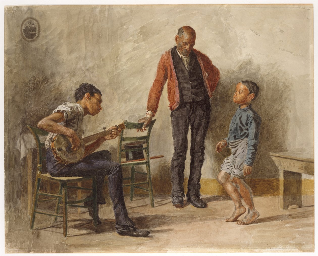 Danselektionen af Thomas Eakins