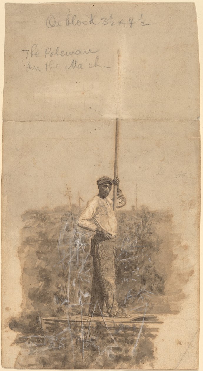 Polemanden i mæsken af Thomas Eakins