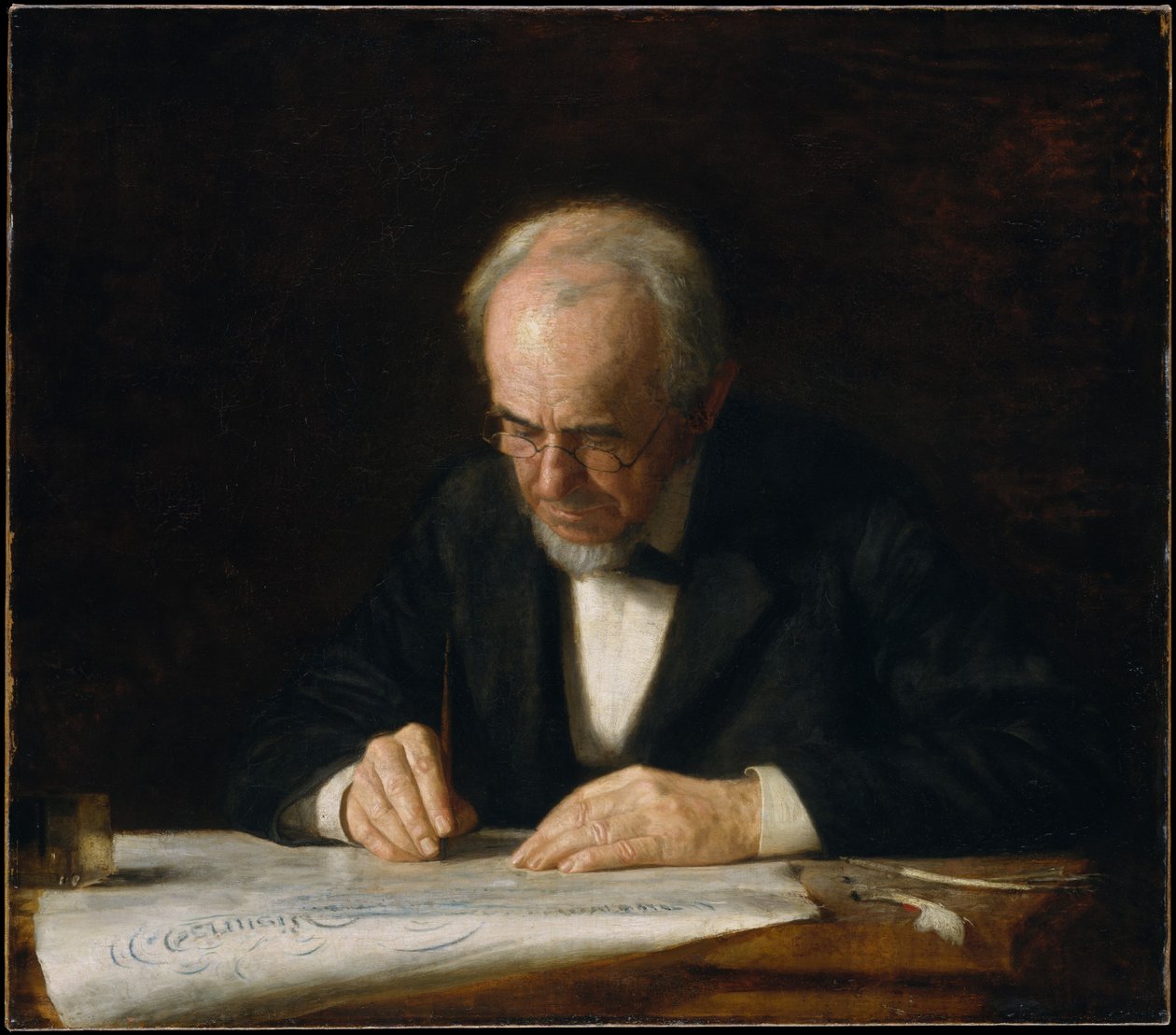 Skrivemesteren af Thomas Eakins
