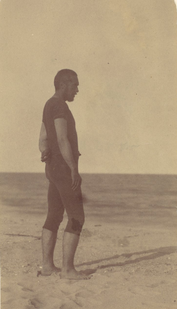 [Thomas Eakins i badedragt], 1880