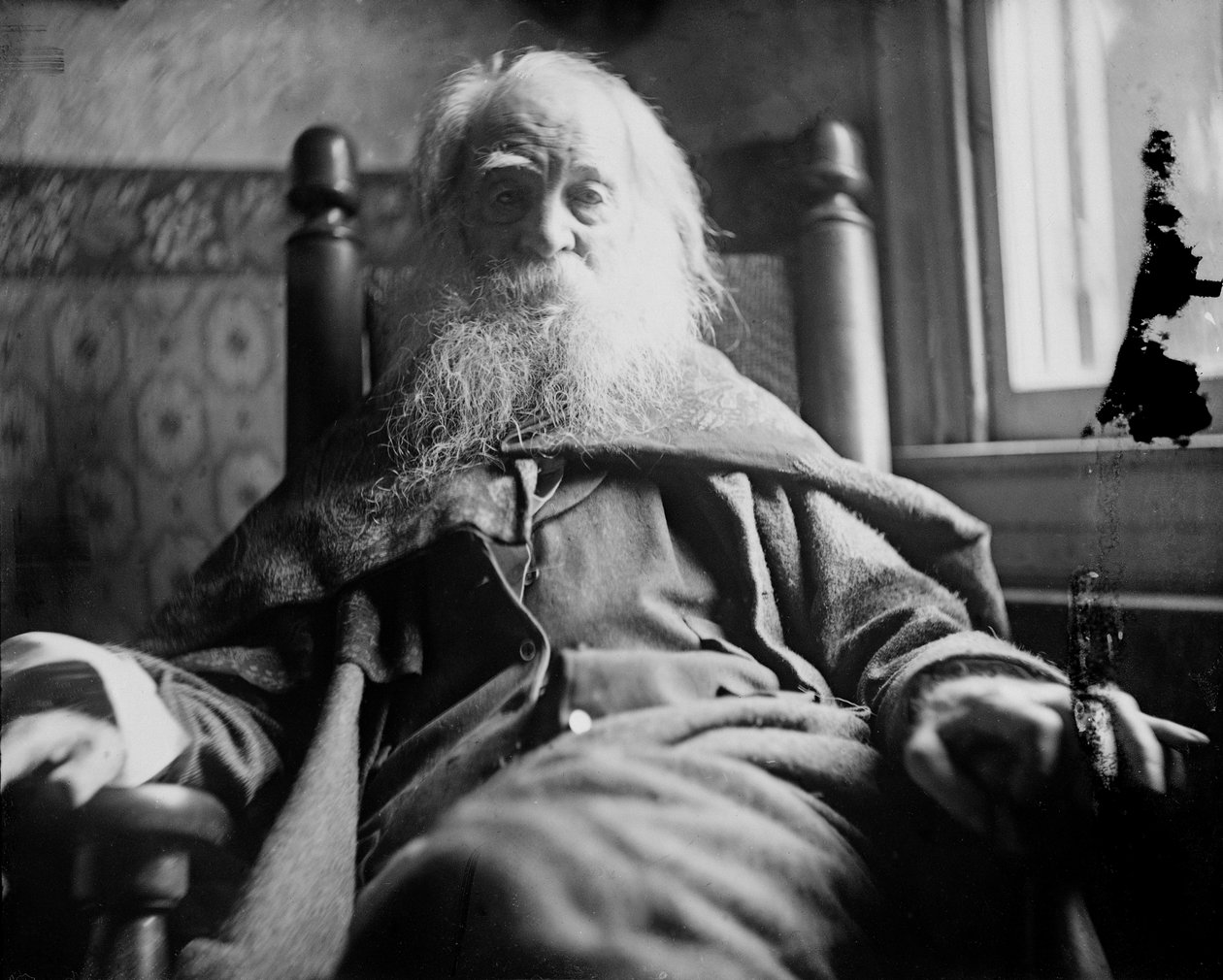 Walt Whitman i Camden, New Jersey af Thomas Eakins