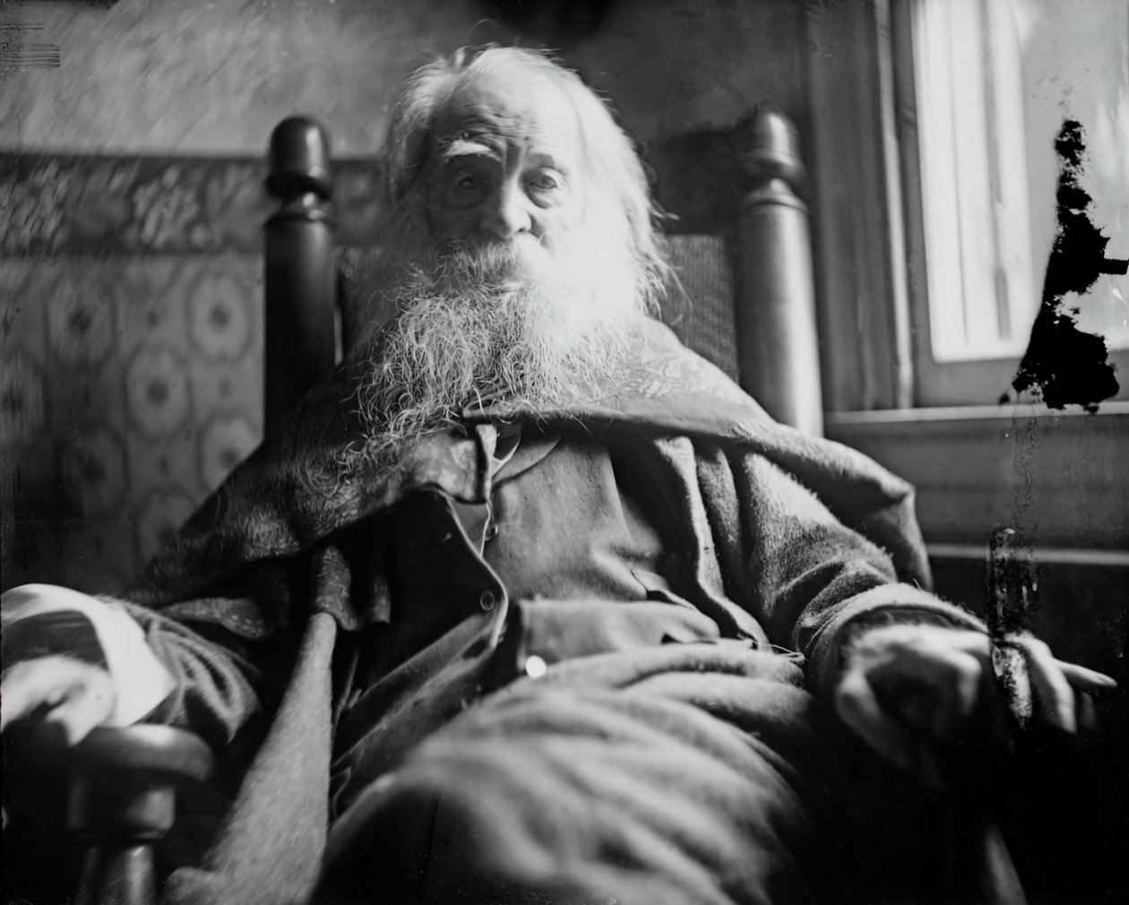 Walt Whitman i Camden, N.J., ca. 1891. af Thomas Eakins