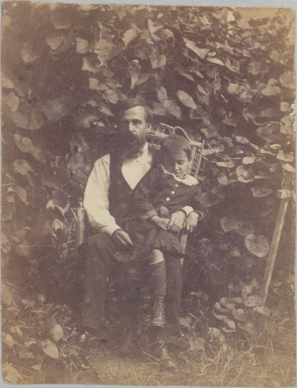 William J. Crowell med Ella, 1880., 1880. af Thomas Eakins