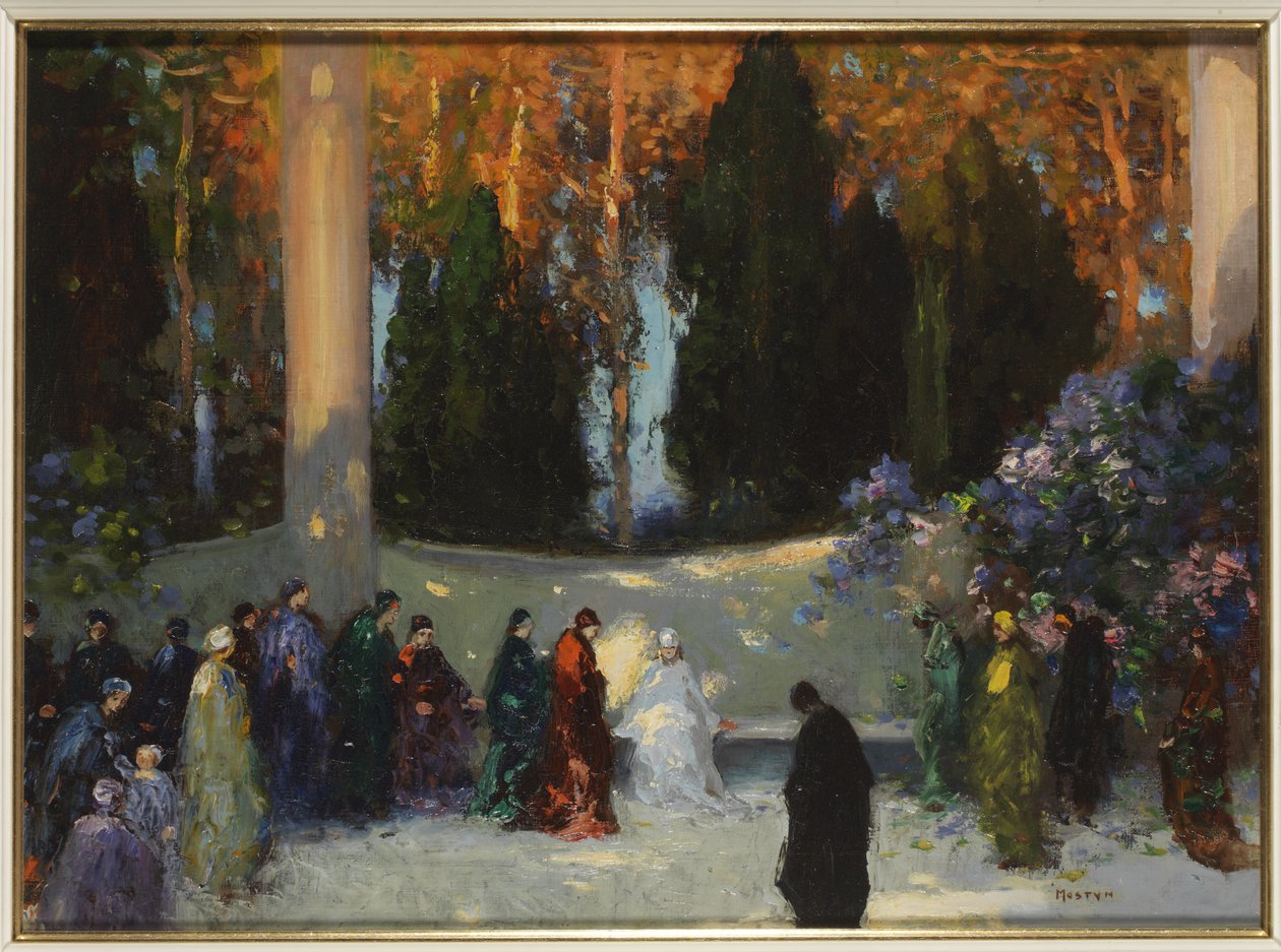 Publikum af Thomas Edwin Mostyn