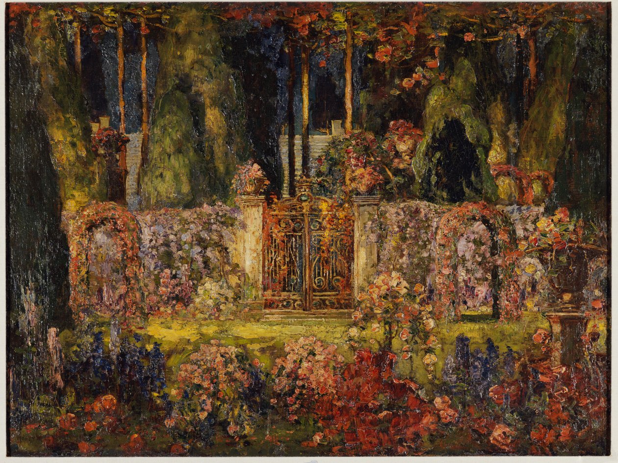 Herregårdsportene af Thomas Edwin Mostyn