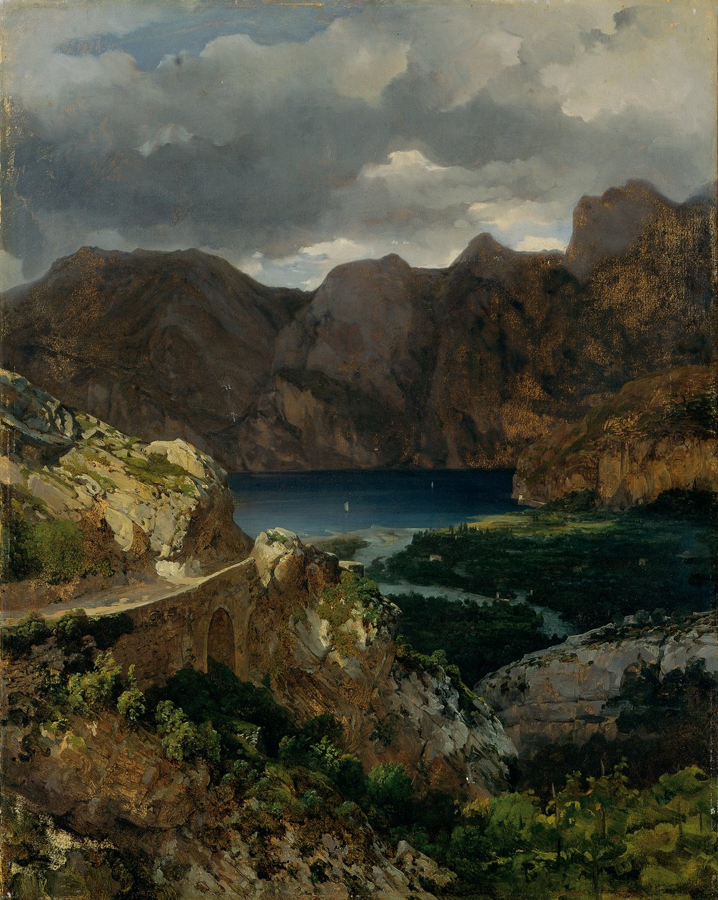 Udsigt over Gardasøen af Thomas Ender