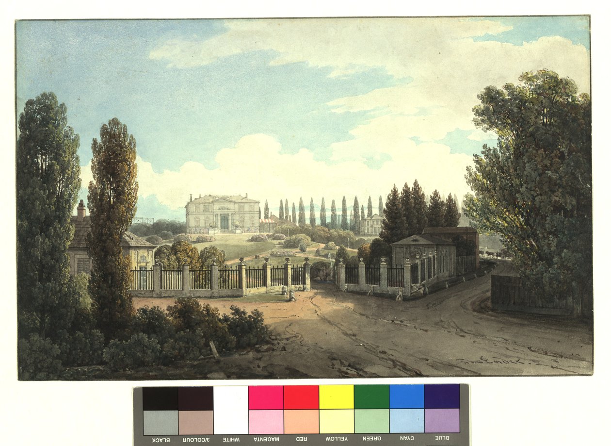 Villa på Grünberg i Obermeidling (CN 50) af Thomas Ender