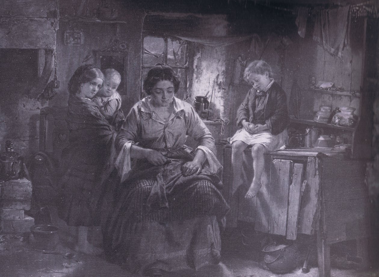 Hans eneste par, Bibbys Annual, 1916-1917 af Thomas Faed