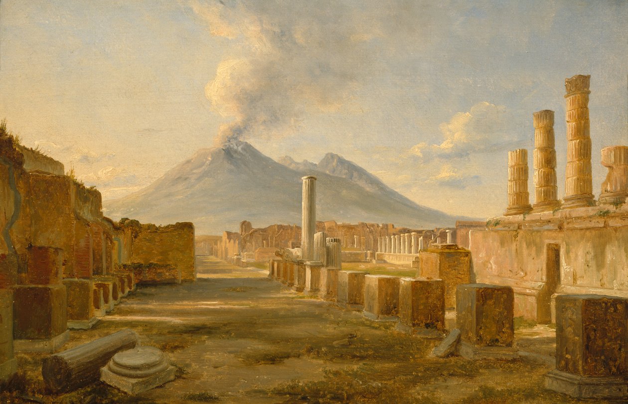 Forum i Pompeji (maleri) af Thomas Fearnley