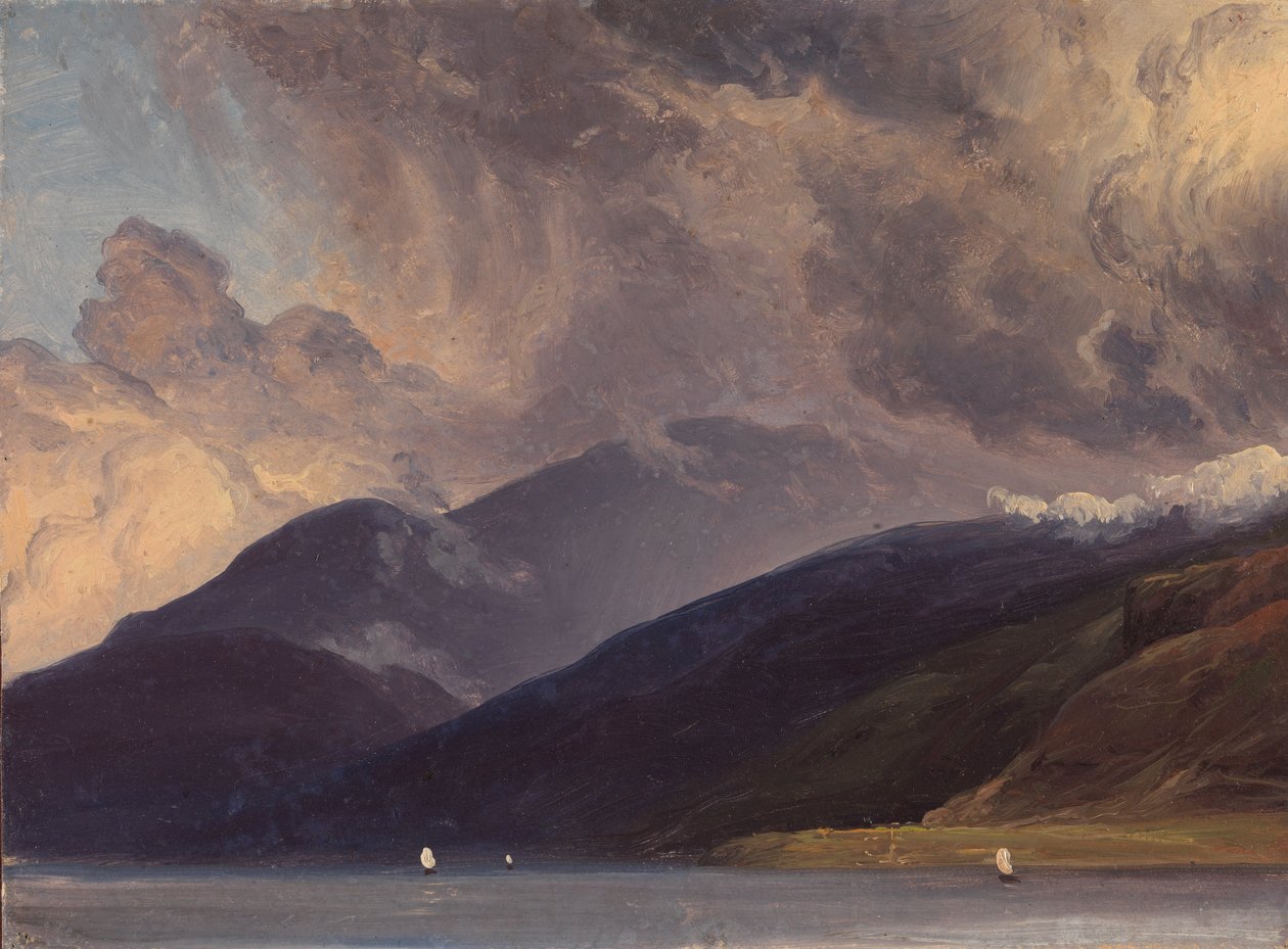 Fra Balestrand ved Sognefjorden af Thomas Fearnley