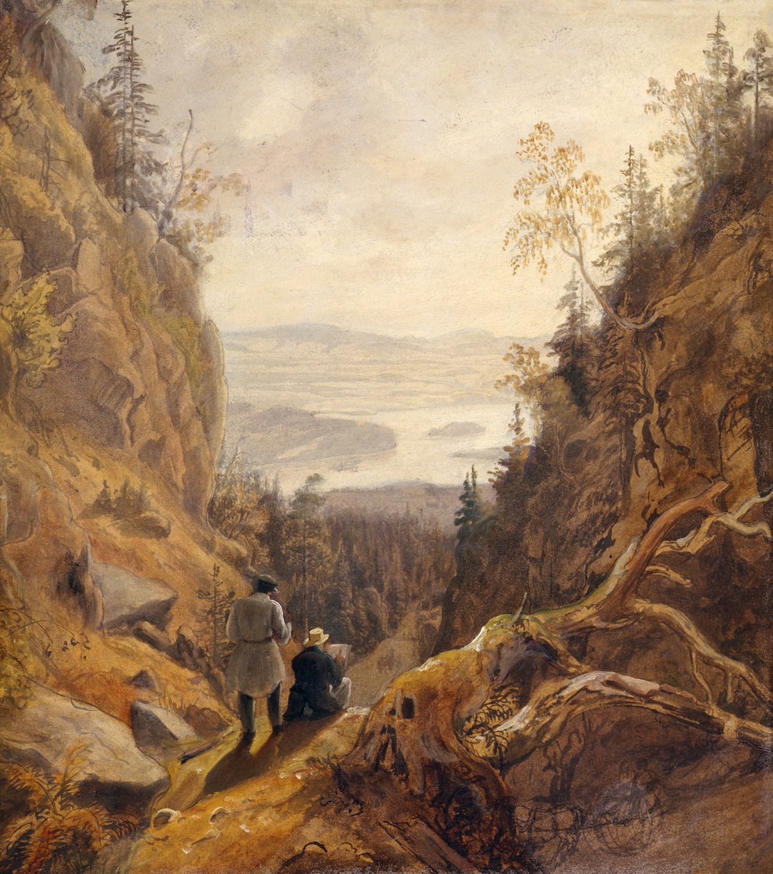 Fra Krokkleiva af Thomas Fearnley