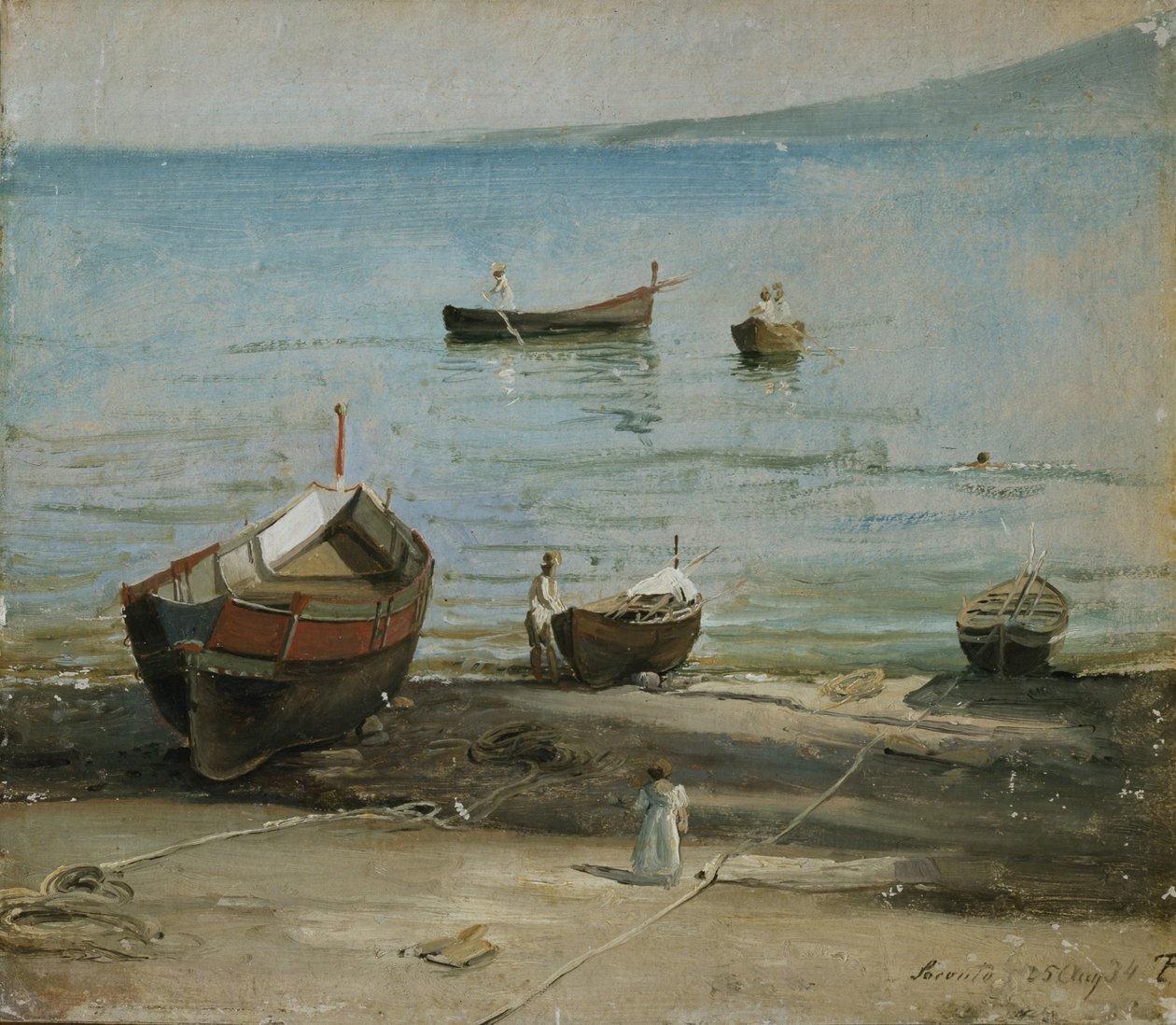 Fra Sorrento af Thomas Fearnley