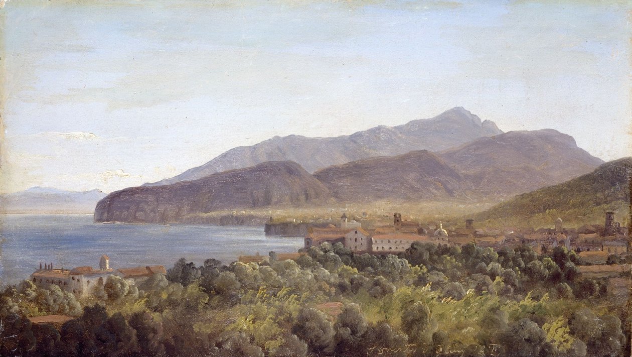 Fra Sorrento af Thomas Fearnley