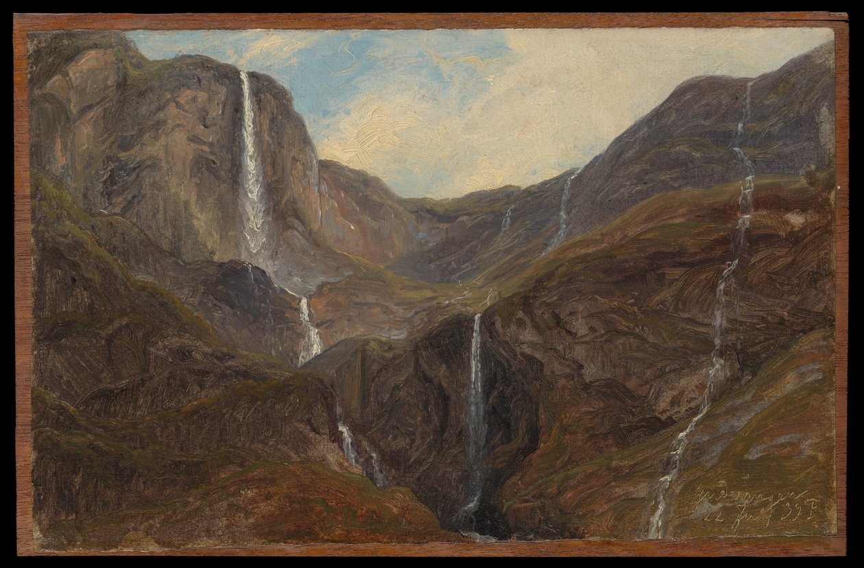 Gudvangen af Thomas Fearnley