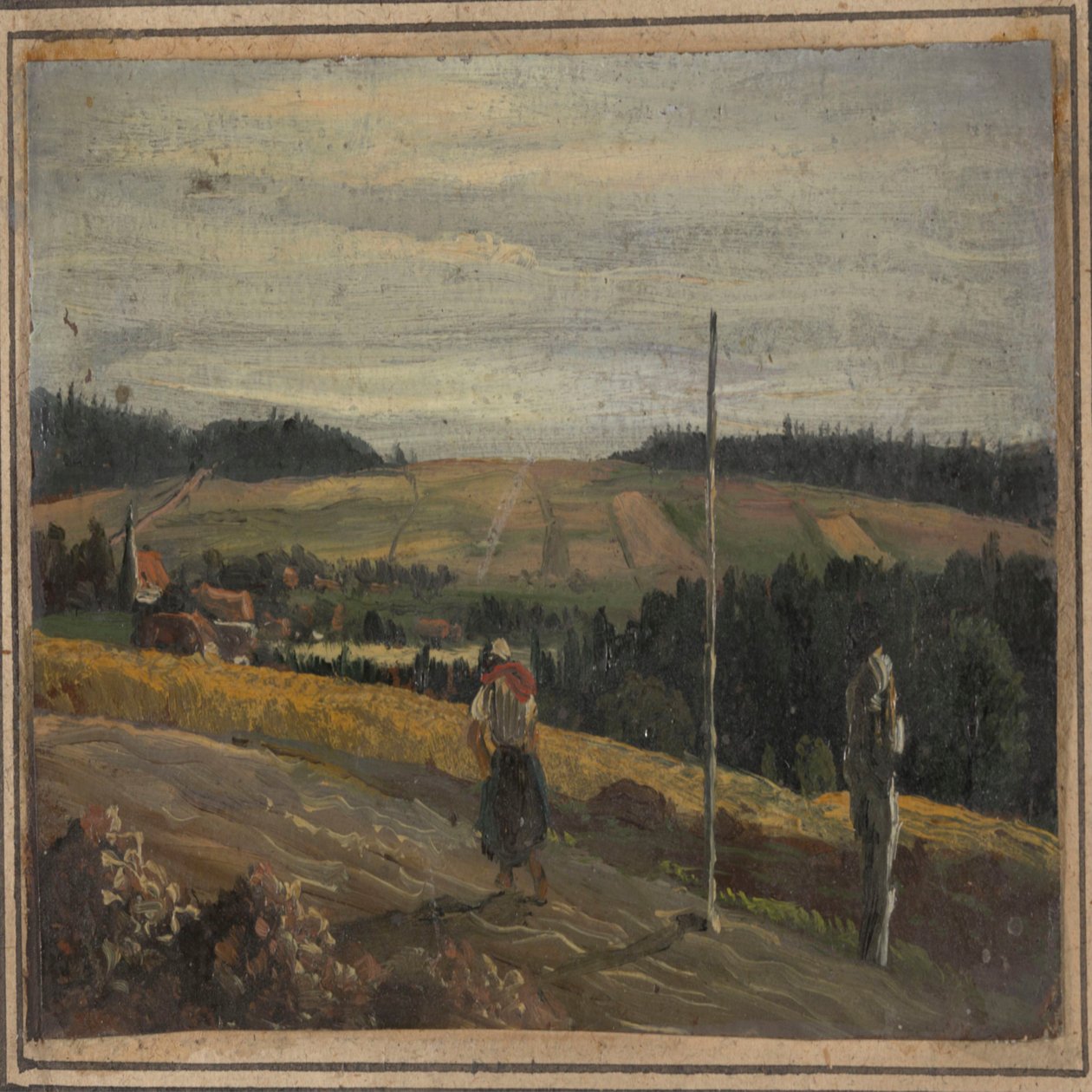 Landskabsstudie af Thomas Fearnley