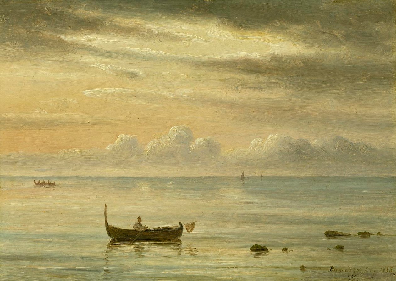 Havet ved Palermo af Thomas Fearnley