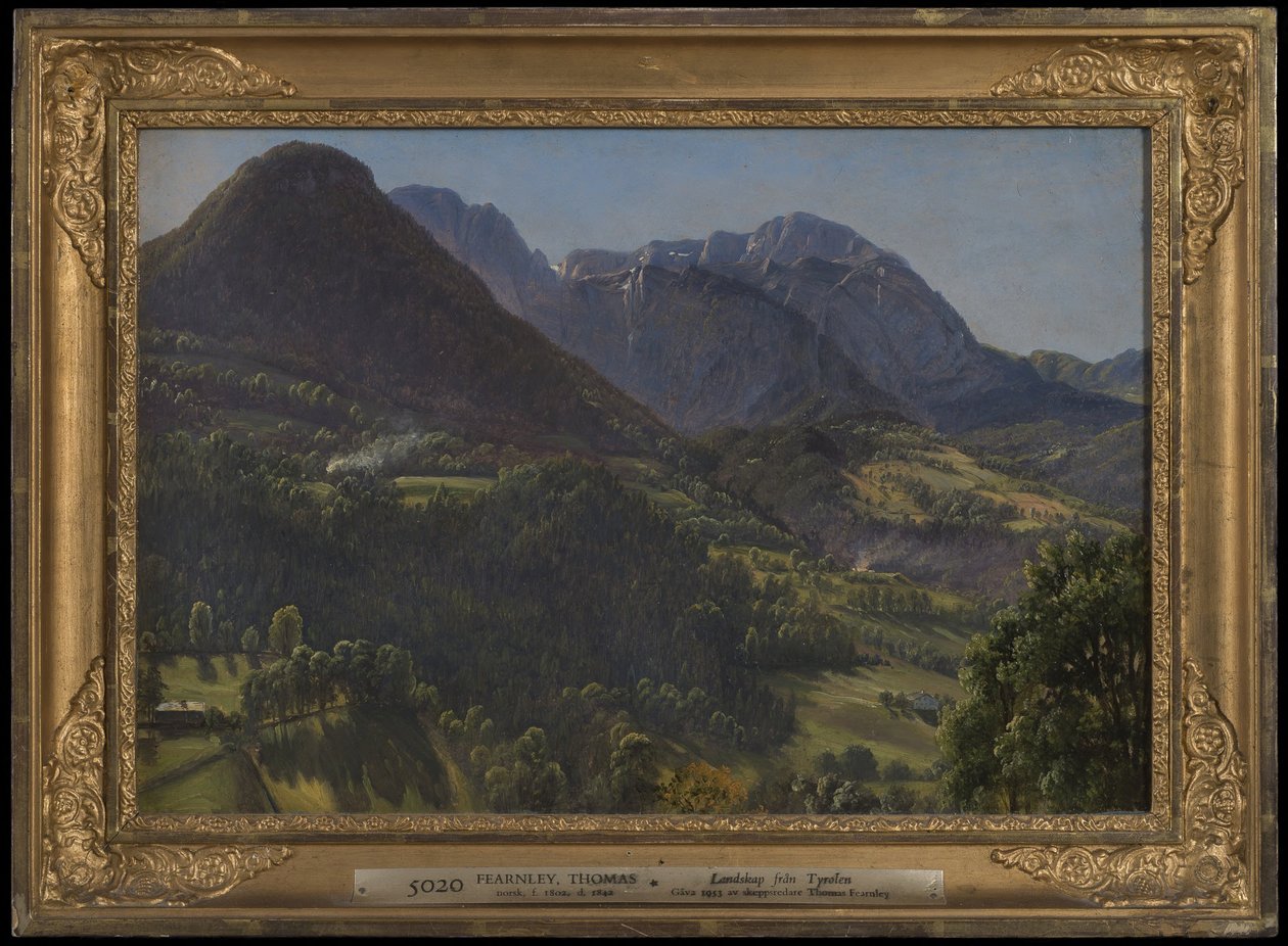 Tyrolsk landskab af Thomas Fearnley