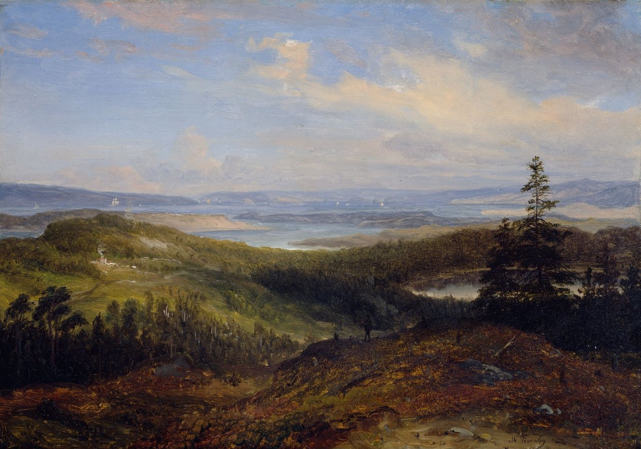 Udsigt over Oslofjorden af Thomas Fearnley