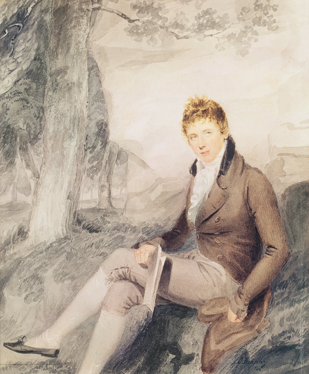 Portræt af Henry John Temple (1784-1865) 3. Viscount Palmerston, 1802 af Thomas Frank Heaphy