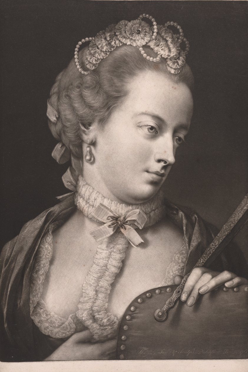 Dame elegant klædt af Thomas Frye
